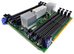 00E2097 IBM 8-Slot Power7 DDR3 Server Ram Mem Riser Card